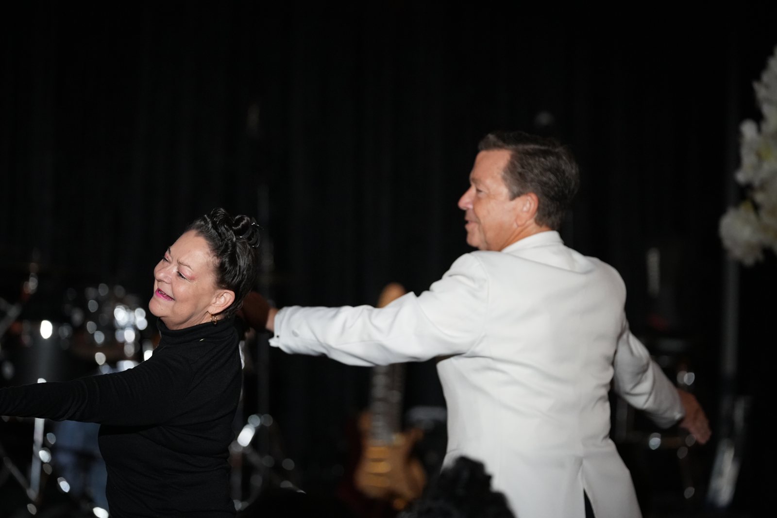 Jerry and Virginia LeNoir perform during the Freedom Charity Ball
