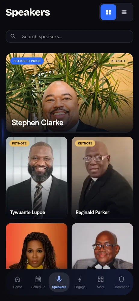 The Ministers screen in the FreedomGRC app